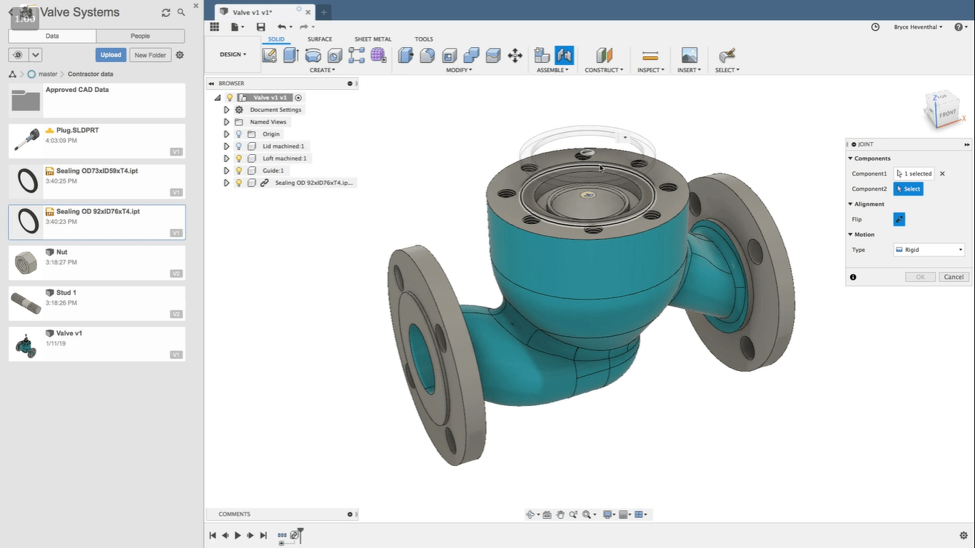 modelagem 3d fusion 360