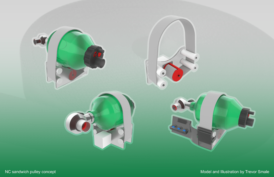 impressora 3d coronavirus