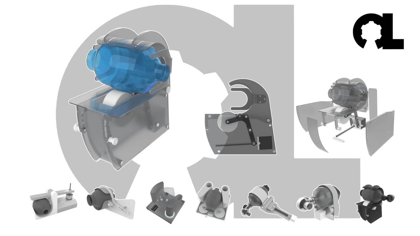 respirador open lung ventilator