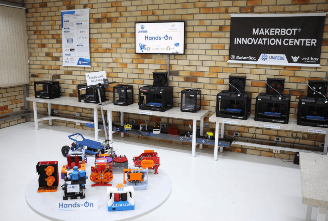 Impressão 3D - Projeto parceria USJT engenharia
