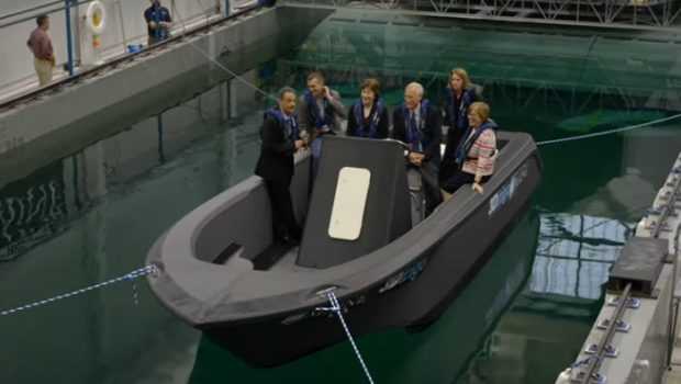 O maior barco Impresso em 3D do Mundo